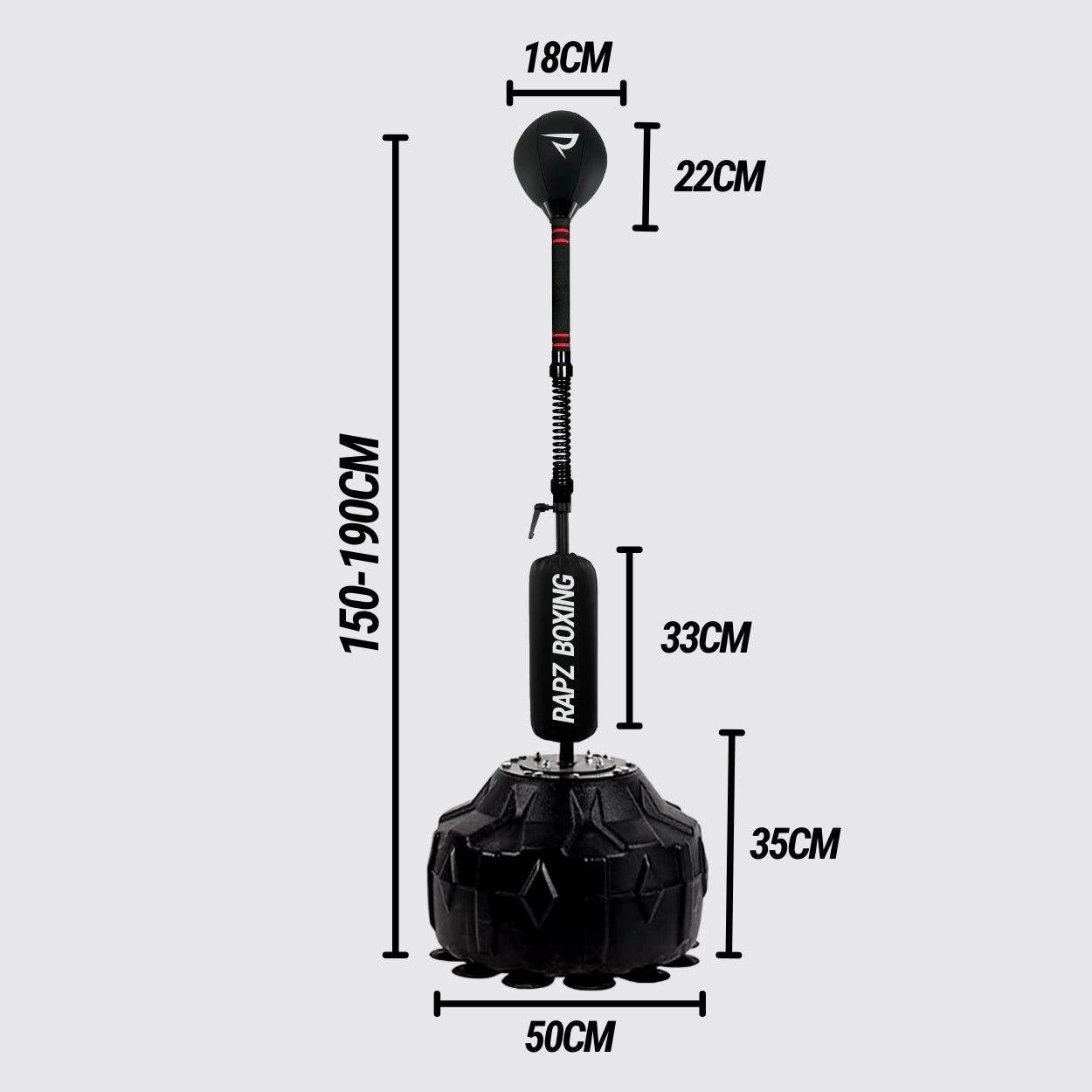 RAPZ COBRA REFLEX SPEED BAG